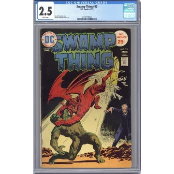 Swamp Thing #15 CGC 2.5