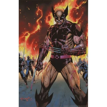 Wolveinre print by Scott Williams and Alex Sinclair  27x42cm