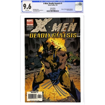 X-Men Deadly Genesis #1  reprint Quesada Wolverine  variant CGC 9.6 1st app of Vulcan