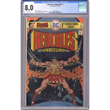 Hercules Unbound  #1 CGC 8.0 