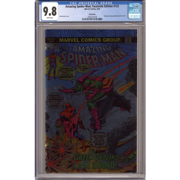 Amazing Spider-Man Facsimile Edition (2019) 122 foil variant CGC 9.8