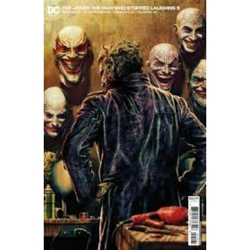 Joker The Man Who Stopped Laughing #5 Lee Bermejo variant