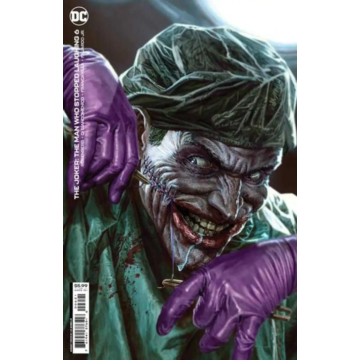 Joker The Man Who Stopped Laughing #6 Lee Bermejo variant