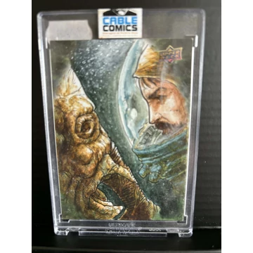 Upper Deck Alien 1/1 Ian Quirante  sketch kártya