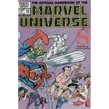 The official Handbook of Marvel Universe #10