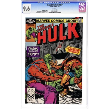 Incredible Hulk #257 CGC 9.6