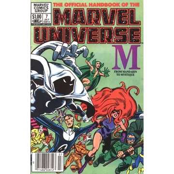 The official Handbook of Marvel Universe #7