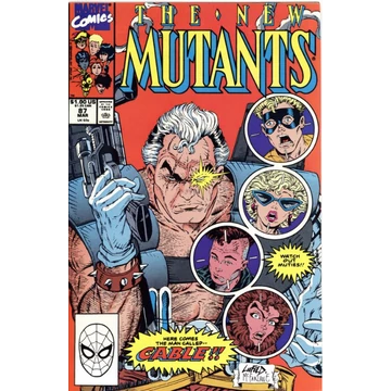 New Mutant #87 1st appearance of Cable