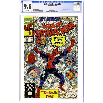 Web of Spider-Man #76 CGC 9.6