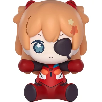 Neon Genesis Evangelion: Rebuild of Evangelion Huggy Good Smile Chibi Figure Asuka Shikinami Langley: Eye Patch Ver. 7 cm