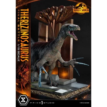 Jurassic World: Dominion Legacy Museum Collection Statue 1/15 Therizinosaurus Final Battle Bonus Version 55 cm