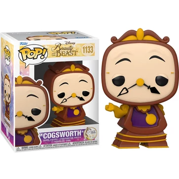 Disney Beauty and the Beast Cogsworth  Funko