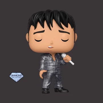 Elvis '68 Comeback Special Diamond Glitter Funko POP