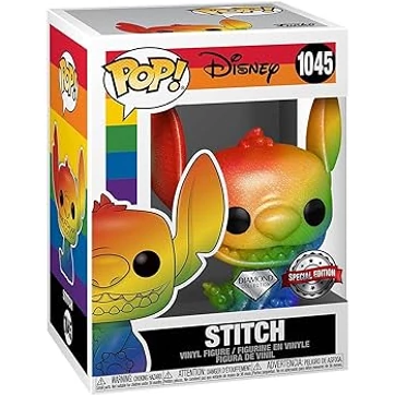 Stitch Diamond Glitter Special Rainbow  Funko POP