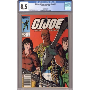 GI Joe  #78 CGC 8.5