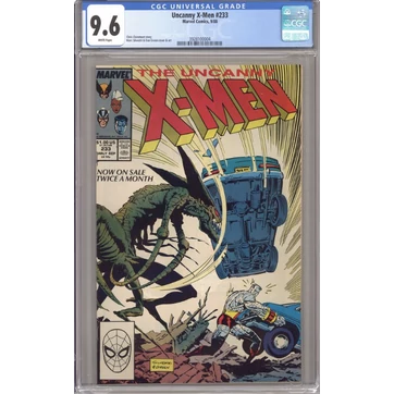 Uncanny X-Men #233 CGC 9.6