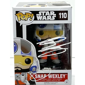 Greg Grunberg dedikált Star Wars Snap Wexley Funko POP JSA certifikációval