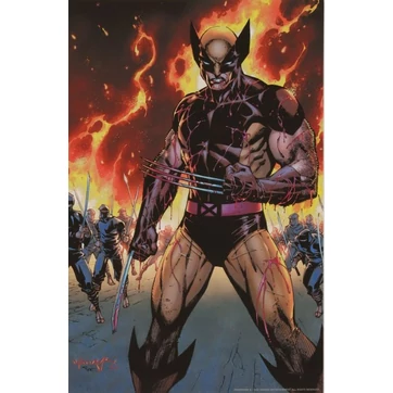 Wolveinre print by Scott Williams and Alex Sinclair  27x42cm