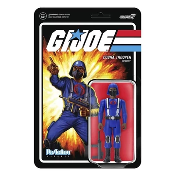 Super7 reaction GI Joe Cobra Trooper figura