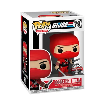 GI Joe Cobra Red Ninja Funko POP special Edition