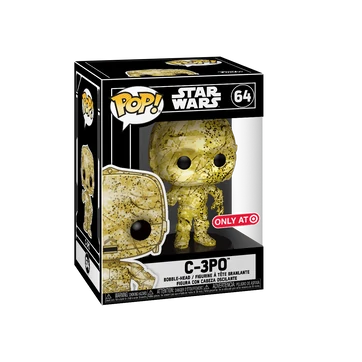 Funko POP Artist series C-3PO Target Exclusive