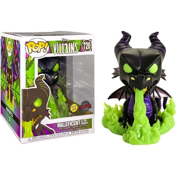 Funko Pop Disney Villains Maleficent as the Dragon Glow in the Dark Exclusive 720