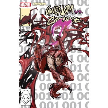 GWENOM VS CARNAGE #1 SKAN CARNAGIZED variant