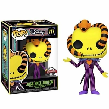 Jack Skellington with Snake Black Light Funko POP