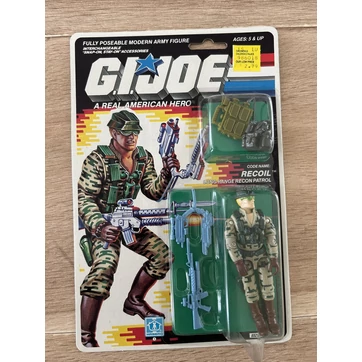 GI Joe Recoil Long Range Recon Patrol 1989 Vintage Hasbro MOC