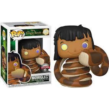 Mowgli with Kaa Special Funko POP