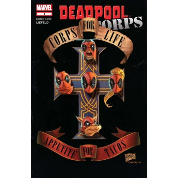 Deadpool Corps #4 Guns 'n Roses variant