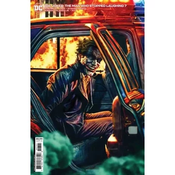 Joker The Man Who Stopped Laughing #7 Lee Bermejo variant