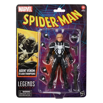 Hasbro Spider-Man Marvel Legends Retro akciófigura   Agent Venom (Flash Thompson)  15 cm