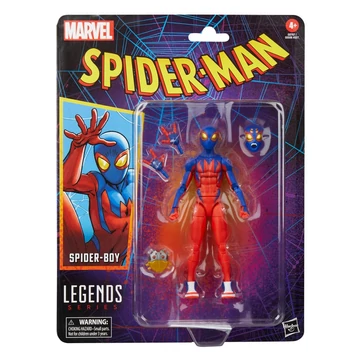 Hasbro Spider-Man Marvel Legends Retro akciófigura  Spider-Boy 15 cm