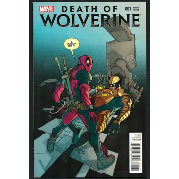 Death of Wolverine # 1 McNiven  variant