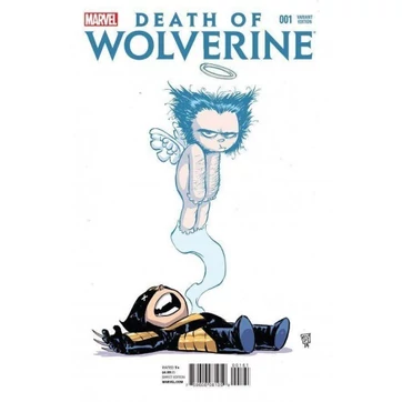 Death of Wolverine # 1 Young variant