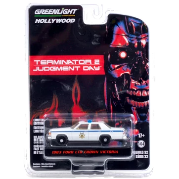 Terminator 2 Diecast Model 1/64 1983 Ford LTD Crown Victoria
