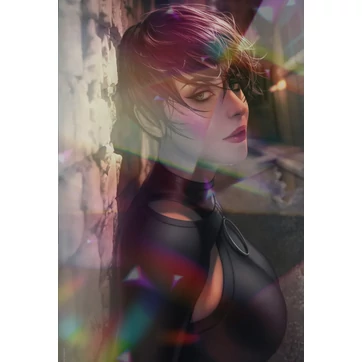 BATMAN #125 WARREN LOUW NYCC FOIL VIRGIN VARIANT 1000db-ra limitált