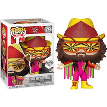 WWE Macho Man Randy Savage Diamond Glitter  Funko