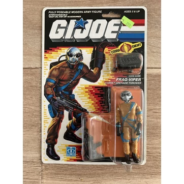 Vintage GI Joe Frag Viper Hasbro MOC