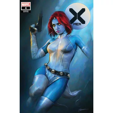 X-MEN #4 DX SHANNON MAER PSYLOCKE  variant 3000db-ra limitált