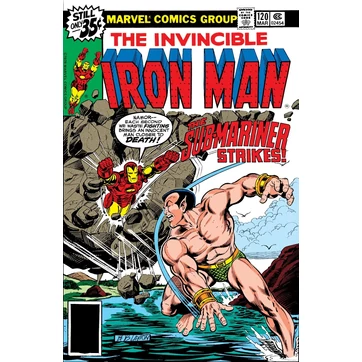 Iron man #120 First appearance of Justin Hammer