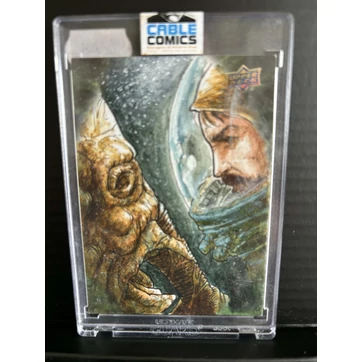 Upper Deck Alien 1/1 Ian Quirante  sketch kártya