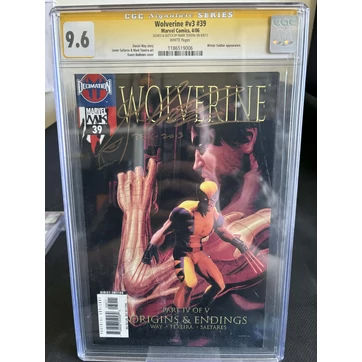 Wolverine #v3 #39 signed and sketch by Mark Texiera