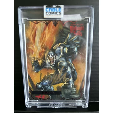 2023 Fleer Ultra Midnight Sons /100 Zadkiel Jonathan Wayshak által dedikált kártya