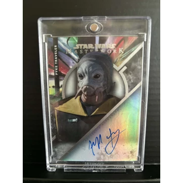 Star Wars Masterwork  /50 Alfred Hsing mint Pyke Traveler által dedikált kártya