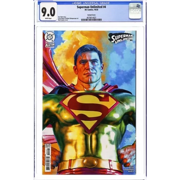 Superman Unlimited #4 CGC 9.0