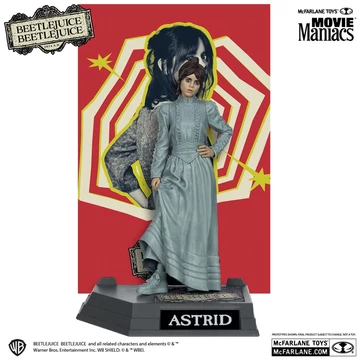 Beetlejuice Movie Maniacs PVC Astrid PVC szobor