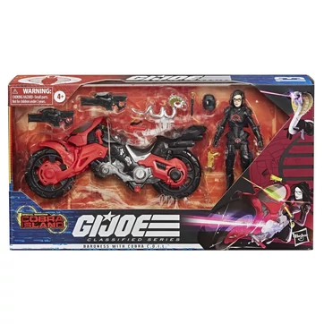 G.I. Joe Classified Baroness With Cobra COIL TARGET Exlusive kiadás