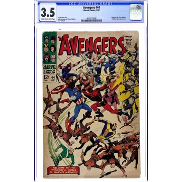 Avengers #44 CGC 3.5
